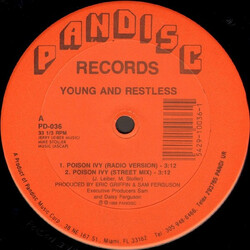 Young & Restless Poison Ivy VINYL 12" USED