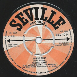George Flame You're Gone VINYL 7" USED