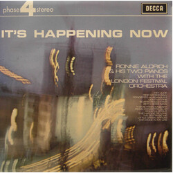 Ronnie Aldrich And His Two Pianos / The London Festival Orchestra It's Happening Now Vinyl LP USED