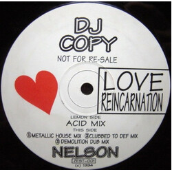 Grant Nelson Love Reincarnation VINYL 12" USED