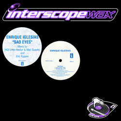 Enrique Iglesias Sad Eyes USED VINYL 12INCH PROMO