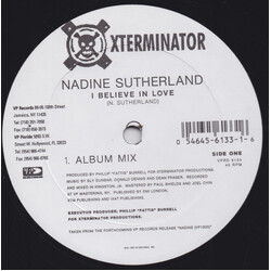 Nadine Sutherland I Believe In Love USED VINYL 12INCH 45 RPM