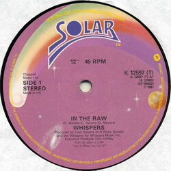 The Whispers In The Raw VINYL 12" USED