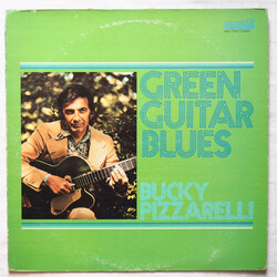 Bucky Pizzarelli Green Guitar Blues Vinyl LP USED