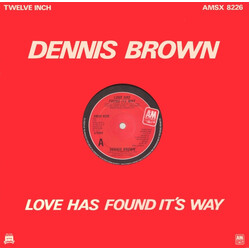 Dennis Brown Love Has Found Its Way USED VINYL 12INCH 45 RPM