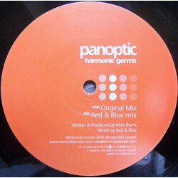 Panoptic Harmonic Germs USED VINYL 12INCH 45 RPM