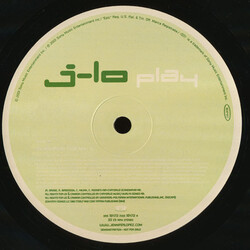 Jennifer Lopez Play USED VINYL 12INCH 33 S RPM PROMO