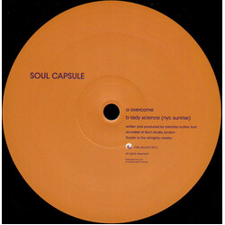Soul Capsule Overcome USED VINYL 12INCH 45 RPM REISSUE