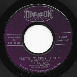 Little Eva Let's Turkey Trot / Down Home USED VINYL 7INCH SINGLE