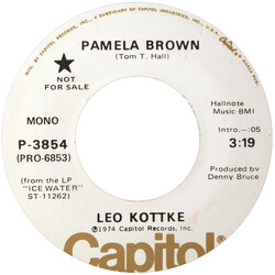 Leo Kottke Pamela Brown USED VINYL 7INCH 45 RPM PROMO