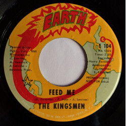 The Kingsmen Feed Me USED VINYL 7INCH 45 RPM SINGLE PROMO