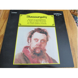 Modest Mussorgsky / Sir Malcolm Sargent / London Symphony Orchestra Pictures at an Exhibition / A Night on Bald Mountain Vinyl LP USED