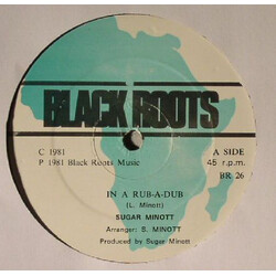 Sugar Minott / Black Roots Players In A Rub-A-Dub / Rub And Dub Vinyl 12" USED