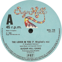 Sugarhill Gang The Lover In You VINYL 12" USED