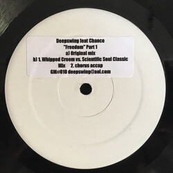 Deep Swing / Chance Freedom (Part 1) USED VINYL 12INCH 45 RPM PROMO WHITE LABEL