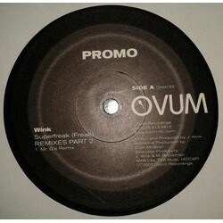 Josh Wink Superfreak (Freak) Remixes Part 2 USED VINYL 12INCH 33 S RPM PROMO