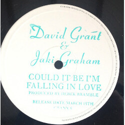 David Grant / Jaki Graham Could It Be I'm Falling In Love USED VINYL 12INCH PROMO SINGLE SIDED