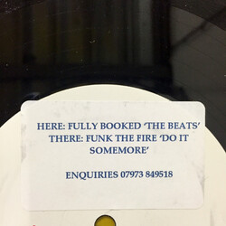 Fully Booked / Funk The Fire The Beats / Do It Somemore USED VINYL 12INCH
