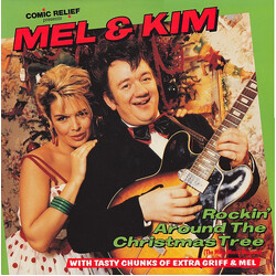 Mel Smith / Kim Wilde Rockin' Around The Christmas Tree USED VINYL 12INCH 45 RPM SINGLE STEREO