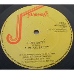 Admiral Bailey Holy Water USED VINYL 12INCH