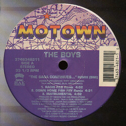 The Boys The Saga Continues ... (Remix) USED VINYL 12INCH 33 S RPM SINGLE STEREO