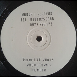 Whooptown Render USED VINYL 12INCH WHITE LABEL