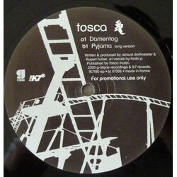Tosca Damentag USED VINYL 12INCH 45 RPM 33 S RPM PROMO