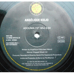 Angélique Kidjo Adouma USED VINYL 12INCH PROMO