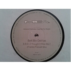Bell Biv Devoe B.B.D. (I Thought It Was Me)? USED VINYL 12INCH 33 S RPM PROMO