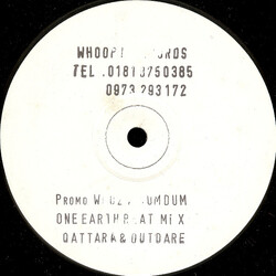 Dum Dum One Earth Beat ('97 Remixes) USED VINYL 12INCH PROMO WHITE LABEL
