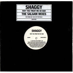 Shaggy Why You Treat Me So Bad (The Salaam Mixes) USED VINYL 12INCH 45 RPM PROMO
