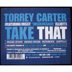 Torrey Carter Take That USED VINYL 12INCH 33 S RPM MAXI-SINGLE