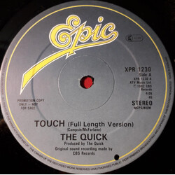 The Quick Touch USED VINYL 12INCH PROMO SINGLE