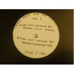 DJ Jazzy Jeff & The Fresh Prince Girls Ain't Nothing But Trouble / Brand New Funk USED VINYL 12INCH WHITE LABEL