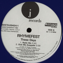 Rhymefest These Days USED VINYL 12INCH 33 S RPM