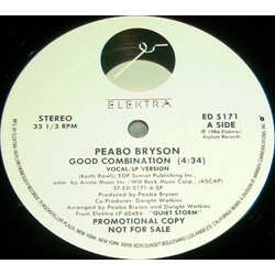 Peabo Bryson Good Combination USED VINYL 12INCH 33 S RPM PROMO
