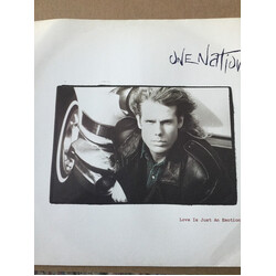 One Nation (3) Love Is Just An Emotion.... USED VINYL 12INCH SINGLE