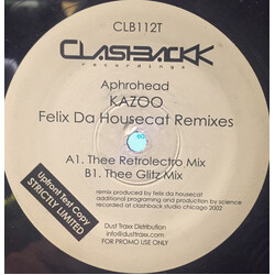 Aphrohead Kazoo (Felix Da Housecat Remixes) USED VINYL 12INCH PROMO