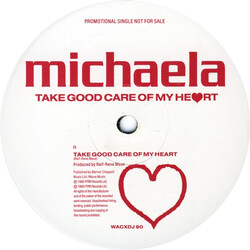 Michaela Strachan Take Good Care Of My Heart USED VINYL 12INCH SINGLE 45 RPM PROMO