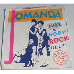 Jomanda Make My Body Rock (Feel It) (The Exclusive U.S. Remix) USED VINYL 7INCH 45 RPM SINGLE STEREO