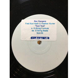 Rec Rangers / Kool Keith / Heather Hunter Toot Toot Hey Beep Beep USED VINYL 12INCH WHITE LABEL
