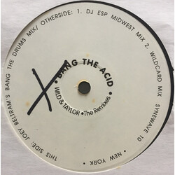 Damon Wild & Tim Taylor Bang The Acid USED VINYL 12INCH 33 S RPM MISPRESS