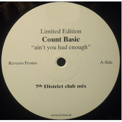 Count Basic Ain't You Had Enough USED VINYL 12INCH LIMITED EDITION