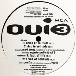 Oui 3 Arms Of Solitude USED VINYL 12INCH 45 RPM PROMO