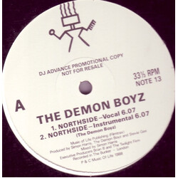 Demon Boyz Northside / Rougher Than An Animal USED VINYL 12INCH 33 S RPM PROMO