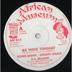 Dennis Brown / Gregory Isaacs / Junior Delgado Be Mine Tonight USED VINYL 12INCH SINGLE