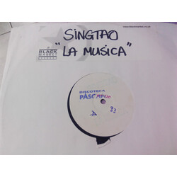 Singtao La Musica USED VINYL 12INCH WHITE LABEL PROMO