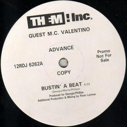 Them Inc ! Bustin' A Beat USED VINYL 12INCH ADVANCE PROMO