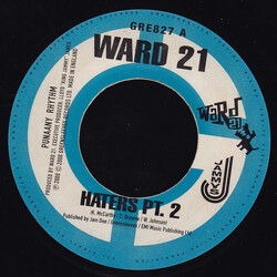 Ward 21 / Wayne Marshall Haters Pt. 2 / Gimme A Light USED VINYL 7INCH 45 RPM