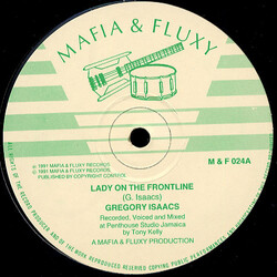 Gregory Isaacs Lady On The Frontline USED VINYL 12INCH 45 RPM